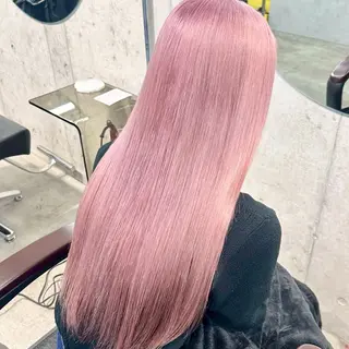 ロング カラー ✨ブリーチカラー× 艶髪SUZU🛼🫧のヘアスタイル