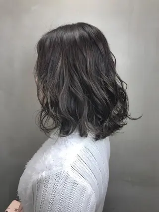 ミディアム カラー 【透明感、艶髪】西村 有司のヘアスタイル
