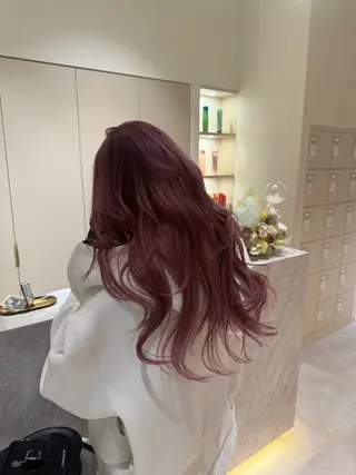 カラー yana /ブリーチモデルのヘアスタイル