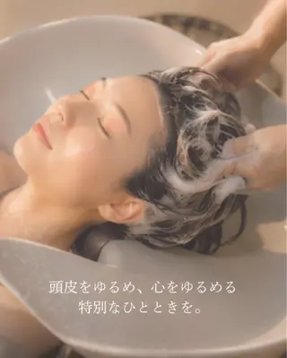 Yuka ∥ 深層筋 ×睡眠改善ヘッドスパのヘアスタイル