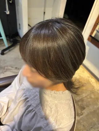 ミディアム カラー TSUBASA 🪽のヘアスタイル