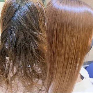 ロング ☘️大人女性の艶髪 縮毛矯正☘️広田 諒のヘアスタイル