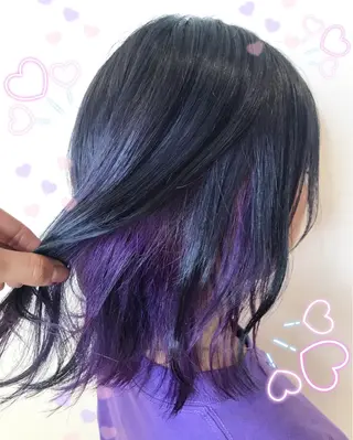 ミディアム カラー 新宿駅近♡個室 ♡関口三都季🌜のヘアスタイル