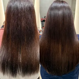 ロング 井上 浅朝のヘアスタイル