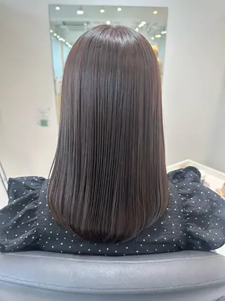 ミディアム Emuest心斎橋 SAKIのヘアスタイル