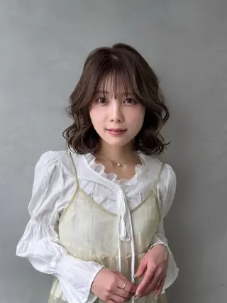 ミディアム トレンド似合わせ /店長キドヨシキのヘアスタイル
