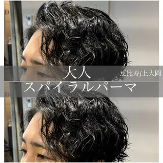 ミディアム パーマ メンズ 似合う髪型見つけます AYAKAのヘアスタイル