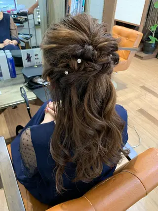 ヘアアレンジ 片山 霞のヘアスタイル