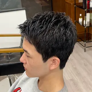 ショート メンズ メンズカット/パーマ 川崎　智大のヘアスタイル