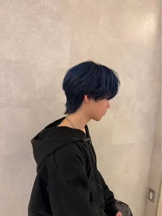ショート カラー 郡山駅前美容師 熊田 歩夢のヘアスタイル