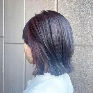 ショート カラー ヘアアレンジ 🤍透明感カラー︎ 🤍YUURI🤍のヘアスタイル