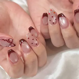 ネイル ネイリストUSUI♡ パラジェルフィルインのネイルデザイン