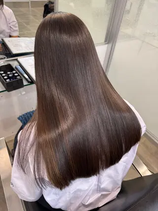 ロング パーマ ヘントナ カイのヘアスタイル