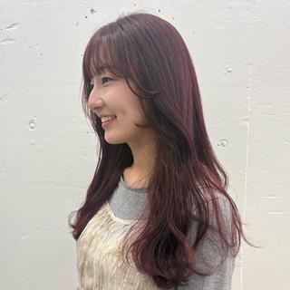 ロング カラー 矢場町/8時-22時 JILLSTUDIOのヘアスタイル