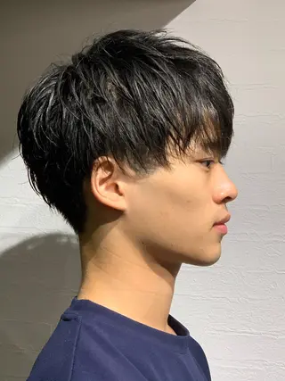 ショート メンズ 渋谷宮益坂 omoのヘアスタイル