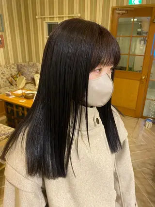 ロング LUVISM新潟🎀 透明感カラー/ミユのヘアスタイル