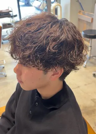 ショート メンズ 萩原 貴志のヘアスタイル