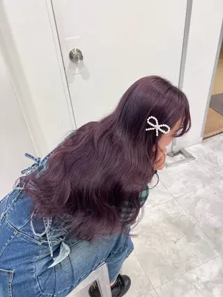 カラー akari🎀🤍 ガーリーstyleのヘアスタイル