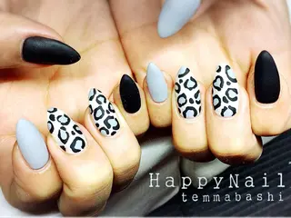 ショート ミディアム セミロング ロング ネイル Happy Nailのネイルデザイン