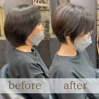 ショート ショート/ボブ/✂️ 石井啓介のヘアスタイル