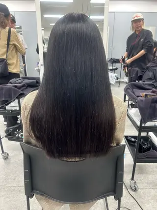 ロング カラー ヘアアレンジ メンズ さくら🍒 暖色カラー/髪質改善のヘアスタイル
