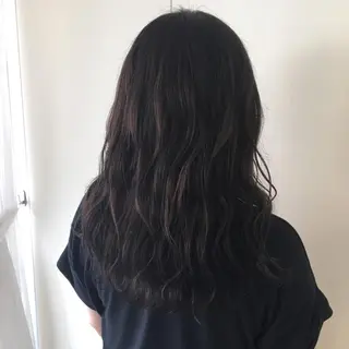 ロング カラー 広がり、まとまらない お悩み改善/ 中田のヘアスタイル
