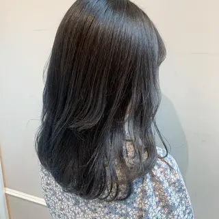 セミロング 髪質改善/縮毛矯正 🎀小林 唯 🎀のヘアスタイル