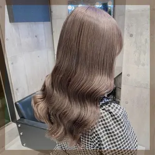 ロング カラー ヘアアレンジ メンズ キッズ マツエク・マツパ ブリーチの髪様 MASATOのヘアスタイル