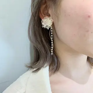 ミディアム カラー 🦖鶴岡 香純🦖のヘアスタイル