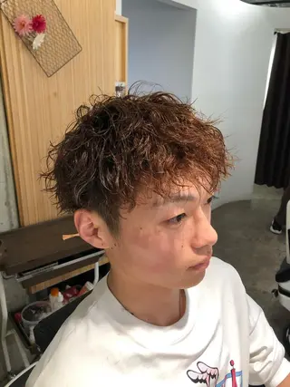 ショート メンズ rilune matsuoのヘアスタイル