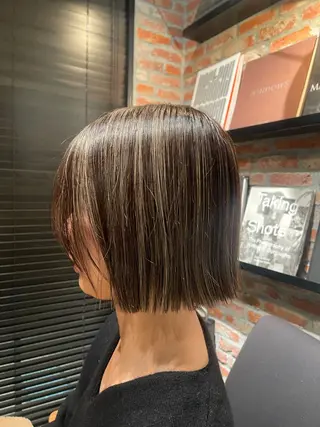 ミディアム rin 🖤〈大宮〉のヘアスタイル