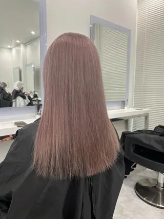 セミロング ブリーチなし特化 美容師💖SAE💖のヘアスタイル