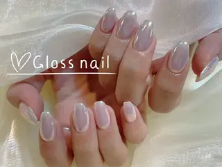 ネイル miho🍎 Gloss nailのネイルデザイン