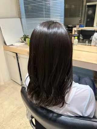 セミロング カラー SHEAaoyama イソダハルカのヘアスタイル