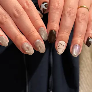 ネイル ʀᴀɪ ɴᴜᴀɴᴄᴇのネイルデザイン