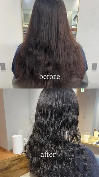 カラー パーマ 🎀持ちのいいパーマ 🎀mikihoのヘアスタイル