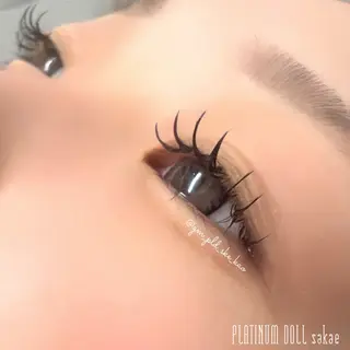 マツエク・マツパ PLATINUM DOLL Kao🍨のマツエク・マツパデザイン