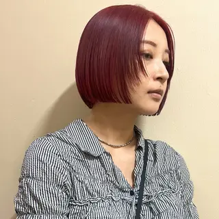 ミディアム カラー 🥃まろやかカラー/ ボブ🥃yujiroのヘアスタイル