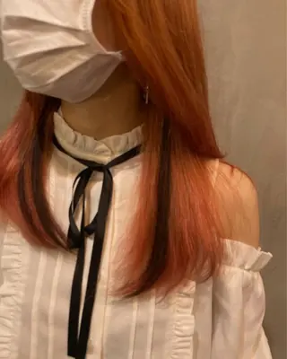 セミロング 菱沼 侑香のヘアスタイル
