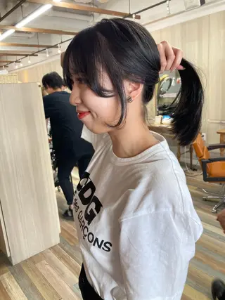 セミロング カラー ✂️似合わせの魔術師 石田一樹✂️のヘアスタイル