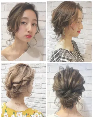 ロング ヘアアレンジ あやか 白髪ぼかしハイライトのその他イメージ