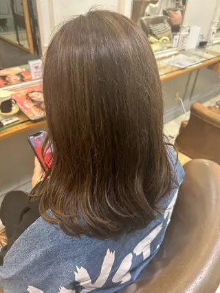 ミディアム 韓国ヘアー🇰🇷 MIWAのヘアスタイル