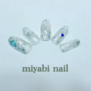 ネイル miyabi nail 桂川駅近くのネイルデザイン
