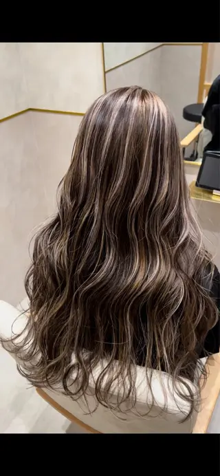 ロング 林 聖也のヘアスタイル