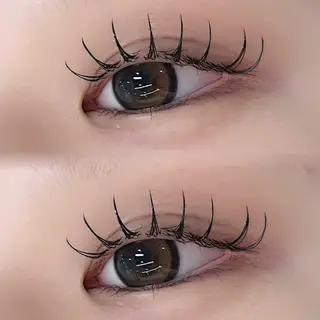 マツエク・マツパ Choco Lash mokaのマツエク・マツパデザイン