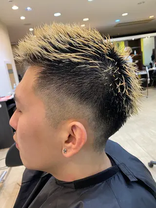 カラー メンズ メンズ特化 岸本 阪急六甲サロンドロイのヘアスタイル