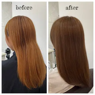 ロング カラー PutiLuca 浅川のヘアスタイル