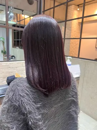 ミディアム カラー 🌿ニュアンス/髪質 改善🌿Fukudaのヘアスタイル