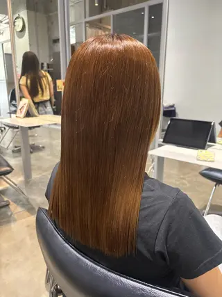 セミロング カラー Helena_ しゅりのヘアスタイル