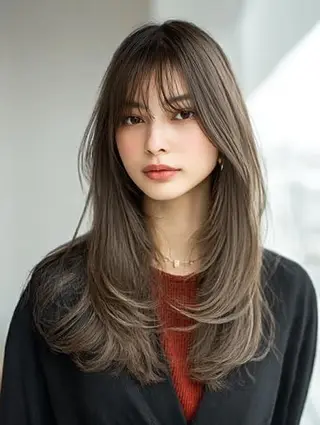 セミロング 生艶髪&レイヤー🔔 渋谷お薦めNo.1✨のヘアスタイル